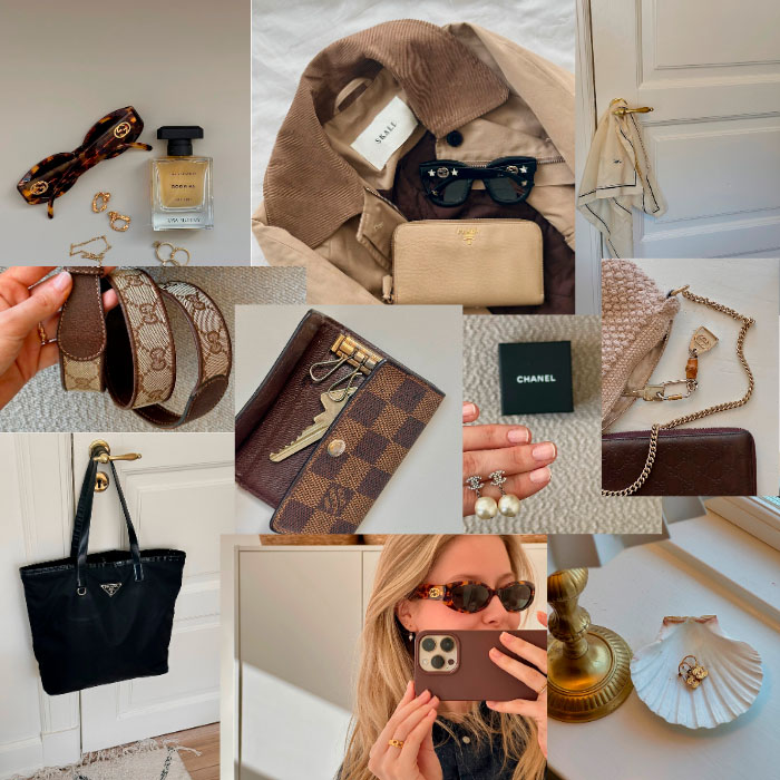 Pre-loved charm moodboard